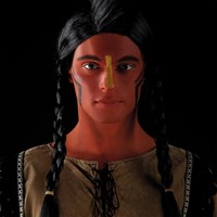 Make-up Setje Indiaan (voorbeeld)
