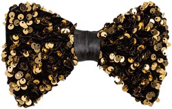 Pailletten Strikje Goud Luxe