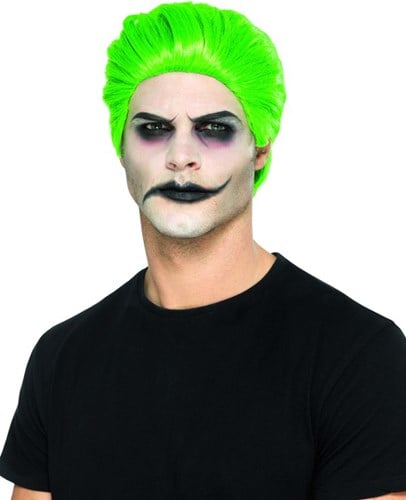Pruik The Joker Groen