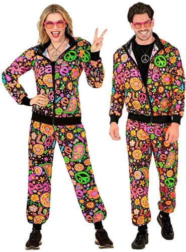 Fout Trainingspak Hippie Neon Peace