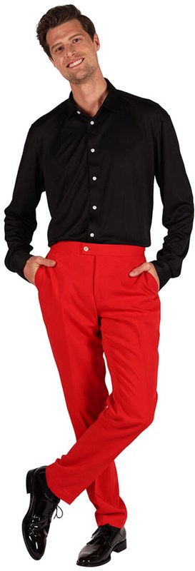 Rode Broek Heren Luxe