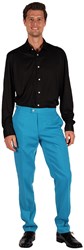 Turquoise Broek Heren Luxe