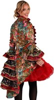 Carnavalsjas Dames Carnevale Fiesta Flowers (achterkant)