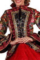 Carnavalsjas Dames Carnevale Fiesta Flowers (detail)