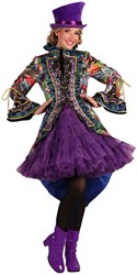 Carnavalsjas Dames Carnevale Purple Paint