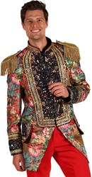 Carnavalsjas Heren Carnevale Fiesta Flowers