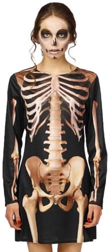 Skelet Jurk Dames
