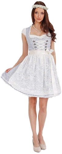 Dirndl Nella Blauw (50cm) - 2dlg.