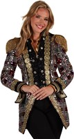 Carnavalsjas Dames Sequin Mirror (1)