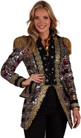 Carnavalsjas Dames Sequin Mirror