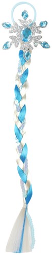 Prinsessen Vlecht Blauw-Wit