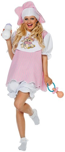 Roze Baby Kostuum voor dames