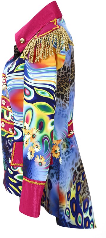 Dames Blazer Fantasy Flower Luxe-3