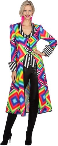 Carnavalsjas Multiblocks Lang voor dames