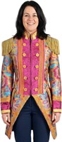 Carnavalsjas Dames Lava Flow Cerise