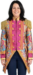 Carnavalsjas Dames Lava Flow Cerise