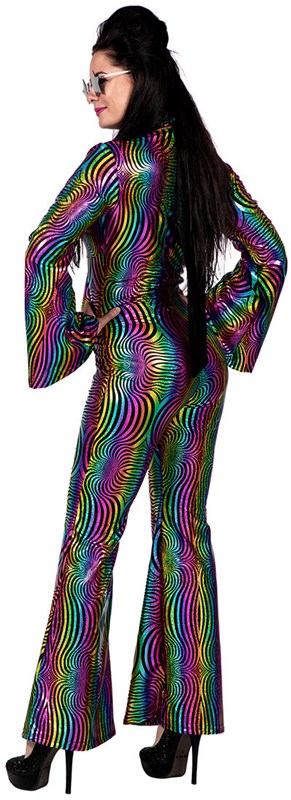 Disco Jumpsuit Rainbow (achterkant)