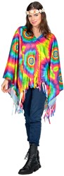 Poncho Hippie Tie-Dye