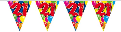 Vlaggenlijn 21 jaar 10mtr