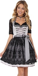Dirndl Pina Grijs (50cm) - 2dlg.