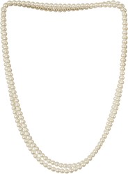 Parelketting Luxe Wit (195cm)