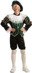 Pietenpakje Kind Groen-Zwart Luxe