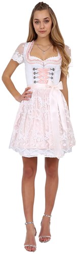 Dirndl Harmony Licht Blauw (50cm) - 2dlg
