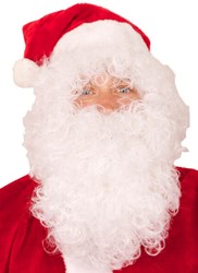 Pruik + Baard Kerstman