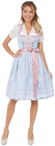 Dirndl Romi Licht Blauw (60cm) - 2dlg.
