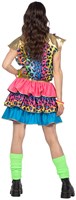 Foute Party Outfit Neon Panter Dames (achterkant)