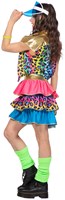 Foute Party Outfit Neon Panter Dames (zijkant)