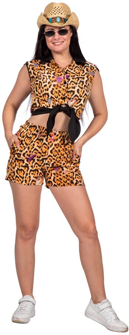 Festival Outfit Dames Duo Set Panter Kopen?