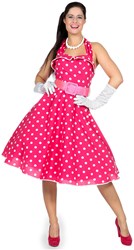 Rock 'n Roll Jurk Pink voor dames