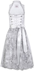 Dirndl Wally Zilver Luxe (65cm)
