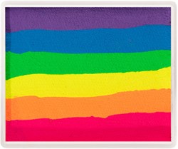 Hobby Watercolor Splitcake Big Neon Regenboog - 50gr