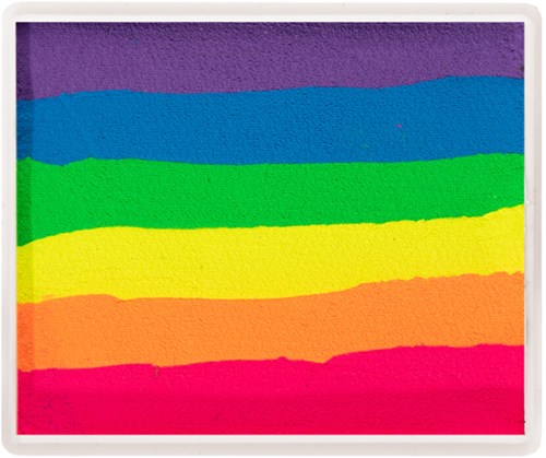 Hobby Watercolor Splitcake Big Neon Regenboog - 50gr