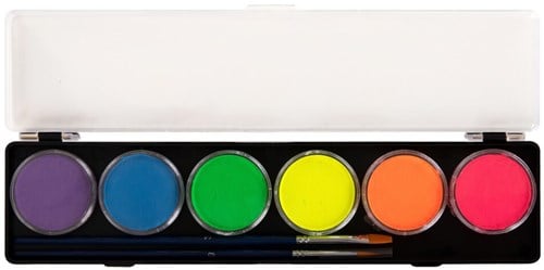 Hobby Watercolor Palet Neon 10gr - 6st