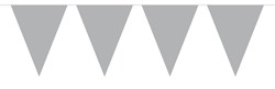 Vlaggenlijn Metallic 10mtr Zilver