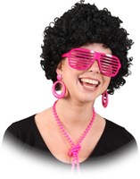 Oorbellen Retro Neon Pink 