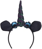 Diadeem Dark Unicorn (achterkant)