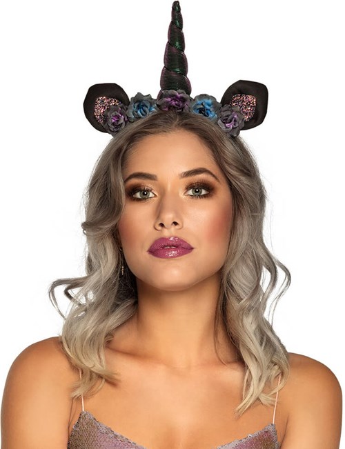 Diadeem Dark Unicorn (voorbeeld voorkant)