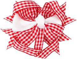 Haarstrikje Rood-Wit