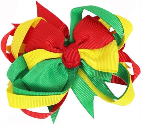 Haarstrikje Rood-Geel-Groen