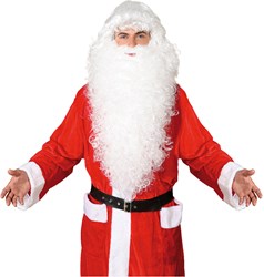 Baardstel Kerstman Superluxe Lang