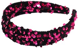 Pailletten Haarband Pink