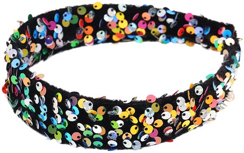 Pailletten Haarband Multi