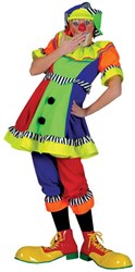 Dameskostuum Clown Olivia + Pet