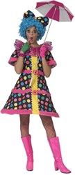 Clown Kostuum Dames Hotty Dotty