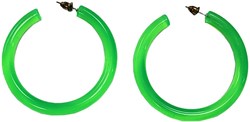 Oorbellen Neon Groen - 5cm