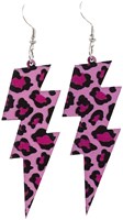 Oorbellen Eighties Flash Pink Panter